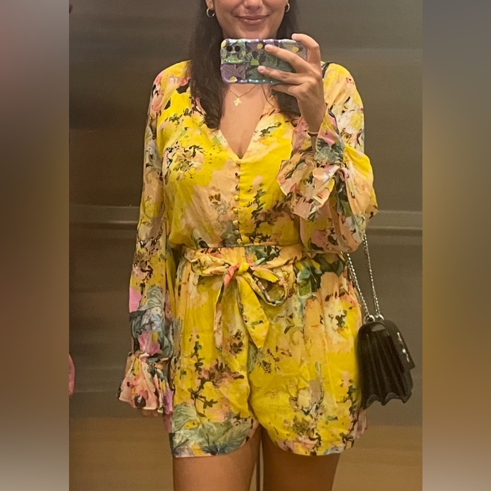 Hemant & Nandita X Revolve floral romper